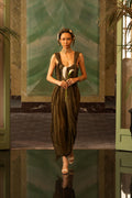 Madame Evergreen Maxi Dress - Forest Green