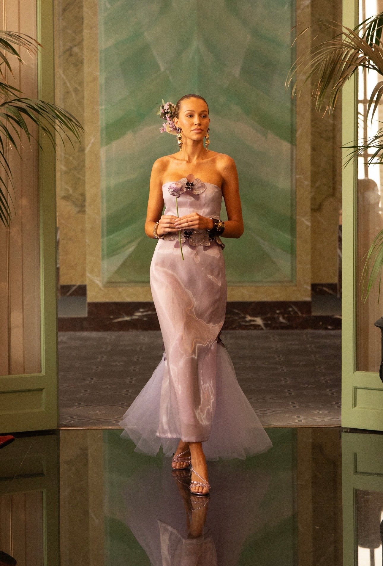 Lady Orchid Dress - Lilac Purple