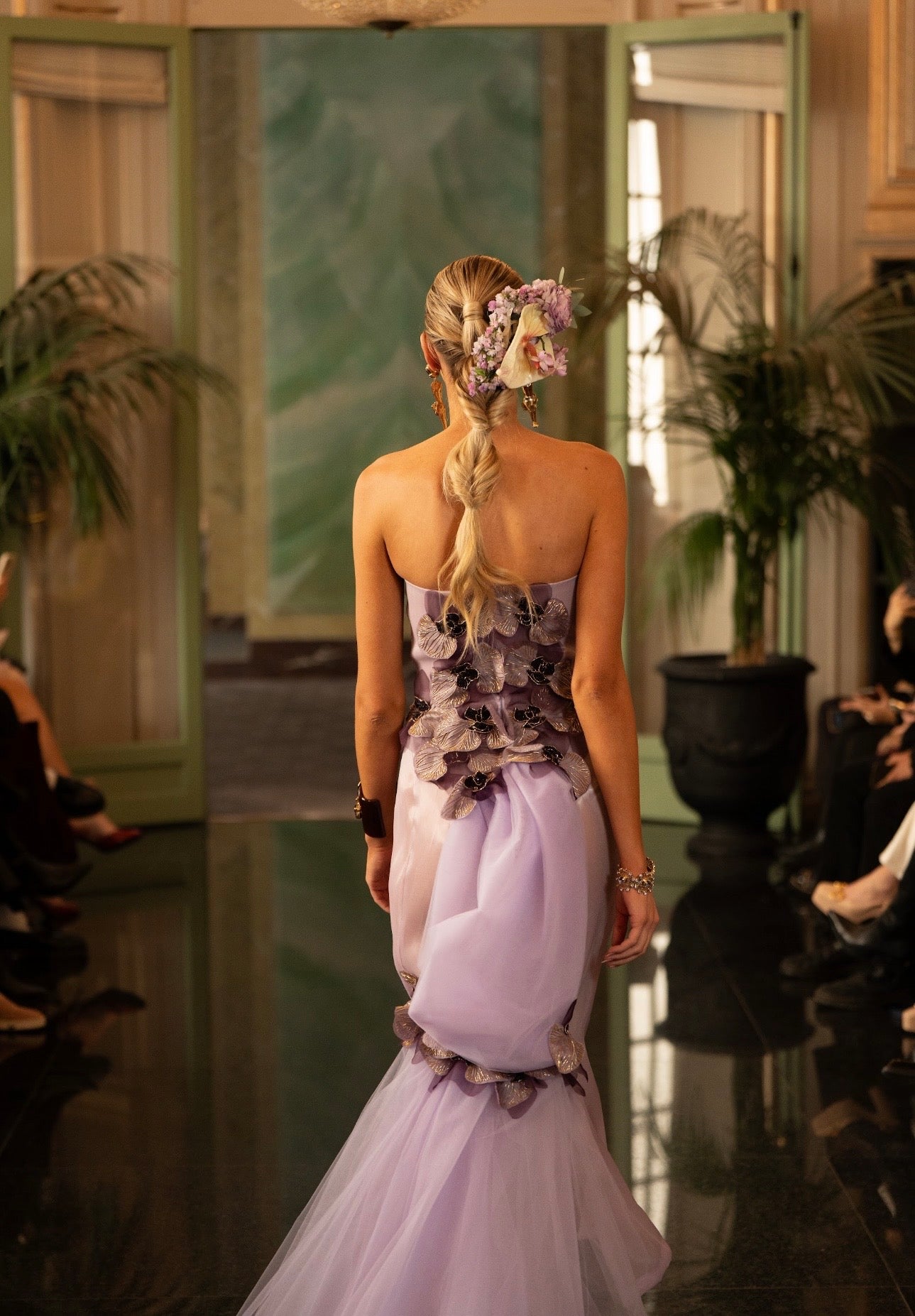Lady Orchid Dress - Lilac Purple